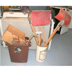 MISC. LOT OF GARDEN TOOLS