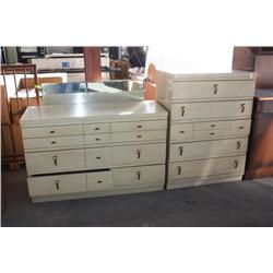 2 Mahogany  Dressers