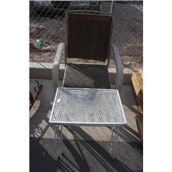 Out Door Chairs & Small Tables