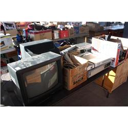 Table Lot Of Misc Electronics