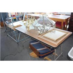 Light Fixtures, Luggage, Picture Frame