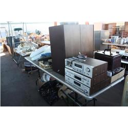 Speakers, Electronics, DVD's,  Mannequin