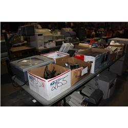 Table Lot Of Misc Electronics