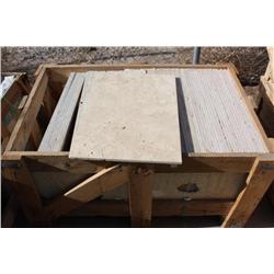 Crate Of Floor Tile 24" X 16"  73 pcs