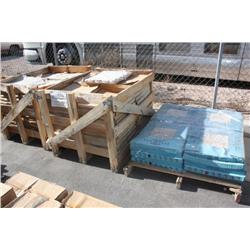 3 Pallet Lots Of Coble Stone Tile Slabs