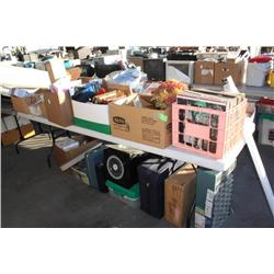 Table Lot Of Misc Items