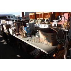 Table Lot Of Misc Items