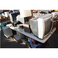 Table Lot Of Misc Items