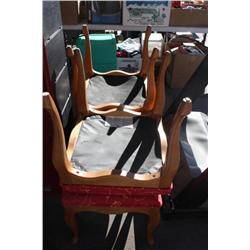 Lot Of 4 Padded Seats