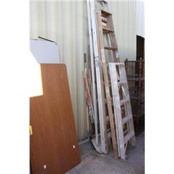 Lot Of Stepladders & Hand Tools