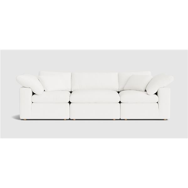 Sunday's - Movie Night 3-Piece Modular Sofa, Standard, Brie - R.V. $4,630 (includes 3 Boxes - x2 Cor
