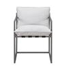 Image 3 : Sunday's - Come To Rest Outdoor Dining Chair, Seashell - R.V. $450 (OUT-VD-020-083)