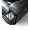 Image 2 : Power Recliner Leather Black Sofa w/ Cupholders (HS-60006A/P) - R.V. $2,999.99. Tested, Working Cond