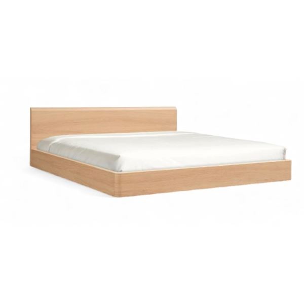 Moe's Home Collection Theo King Bed Oak Brown - R.V. $3,990 (Total 2 Boxes - RP-1049-24)