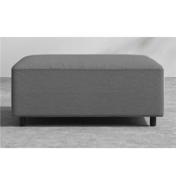Rove Concept Mika Grey Ottoman - R.V. $880