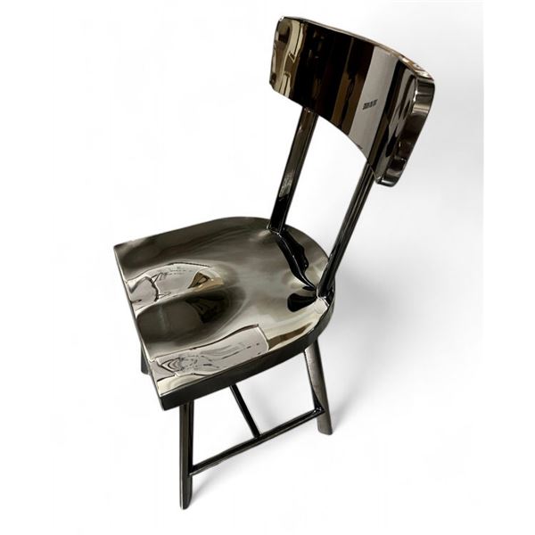 Ark Interior Bohemian Silver Chair - R.V. $699 (New in Open Box)