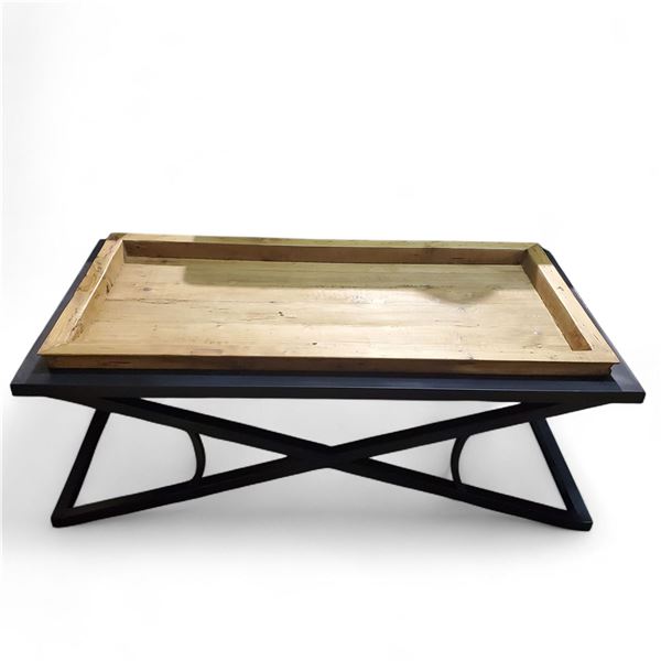 Nach Country Home - Coffee Table w/ Metal Legs (BF-1037)