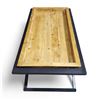 Image 2 : Nach Country Home - Coffee Table w/ Metal Legs (BF-1037)
