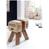 Image 1 : Nach Country Home - Designer Gymnastics Stool Canvas "Poste - Paris France". R.V. $199 (40 x 30 x 47