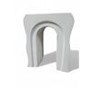 Image 2 : Article Bixby Outdoor Concrete Side Table Natural White - R.V. $269 (Small damages)