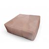 Image 2 : Article Corvos 36" Saffron Red Pouf Ottoman - R.V. $530