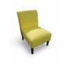 Image 1 : Pair of Yellow Upholstered Accent Chairs - Approx. Total R.V. $200