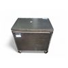 Image 2 : Titanic Furniture - Pair of Black Mirrored Nightstands Diamond Pattern, Approx. R.V. $369 each, Tota