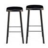 Image 1 : Ark Interior Set of 2 Bohemian Black Counterstools - R.V. $599, Total $1,200