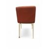 Image 2 : Ark Interior Pair of Scab Alice Orange Seat Wood Chairs - R.V. $399, Total Value $800