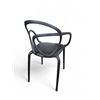 Image 2 : Ark Interior Pair of Qeebo Design Black Chairs - R.V. $299, Total Value $600