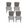 Image 1 : Divani Home and Living - Group of 4 Grey Cora Dining Chairs