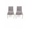 Image 1 : Group of 2 Ark Interiors Zebra Pop Dining Chair Retail - $980