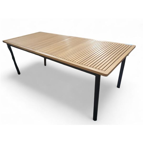 Sundays Resort Life Extendable Table Eucalyptus (With Parts)