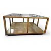 Image 2 : Wood/Glass Mid Century Like Coffee Table Retail - $549