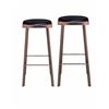 Image 1 : Ark Interior Set of 2 Bohemian Rose Gold Counterstools - R.V. $599, Total $1,200