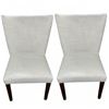 Image 1 : Set of 2 Muse & Merchant Greg Fabric Dining Chairs - Light Grey - RV: $498 CAD
