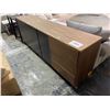 Image 2 : Rove Concepts Augustus Sideboard - Walnut Veneer - RV: $3332 CAD - H31.1" x W86.6" x D17.7"