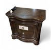 Image 1 : Homelegance Dark Cherry Nightstand - w/Power Outlets and USB Charging Ports