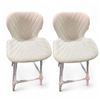 Image 1 : Set of 2 Teddy Bar Chair - White - RV: $458 CAD