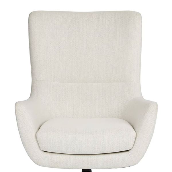 Article Agga Atelier Chair – Ivory Swivel - Seat portion only, no legs included