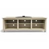 Image 1 : NEW - Wood TV White Stand (4551WT-70T)