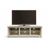 Image 2 : NEW - Wood TV White Stand (4551WT-70T)