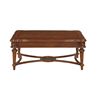 Image 1 : NEW - Barbary Collection’s Dark Wood Cocktail Table - 48 x 30 x 19H (3618-30)