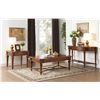 Image 2 : NEW - Barbary Collection’s Dark Wood Cocktail Table - 48 x 30 x 19H (3618-30)