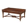 Image 3 : NEW - Barbary Collection’s Dark Wood Cocktail Table - 48 x 30 x 19H (3618-30)