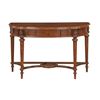 Image 1 : NEW - Barbary Collection’s Dark Wood 1-Drawer Sofa Table - 50 x 20 x 30H (3618-05)