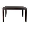 Image 1 : NEW -  Crown Point Collection Bistro Mango Veneer Counter Heigh Table - 60 x 42 - 60 x 35.75H (1372-