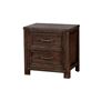 Image 1 : NEW -  Darcy Collection Dark Oak Night Stand (VF-1700-4)
