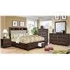 Image 2 : NEW -  Darcy Collection Dark Oak Dresser & Mirror - 58 x 17 x 35H Dresser (Total 2 Boxes - VF-1700-5