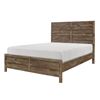 Image 2 : NEW  Mandan Collection Full Rustic Faux-Wood Bed - (Total 3 Boxes - HV-1910F/T)